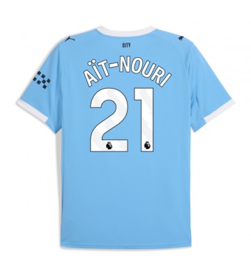 Manchester City Rayan Ait-Nouri #21 Primera Equipación 2025-26 Manga Corta